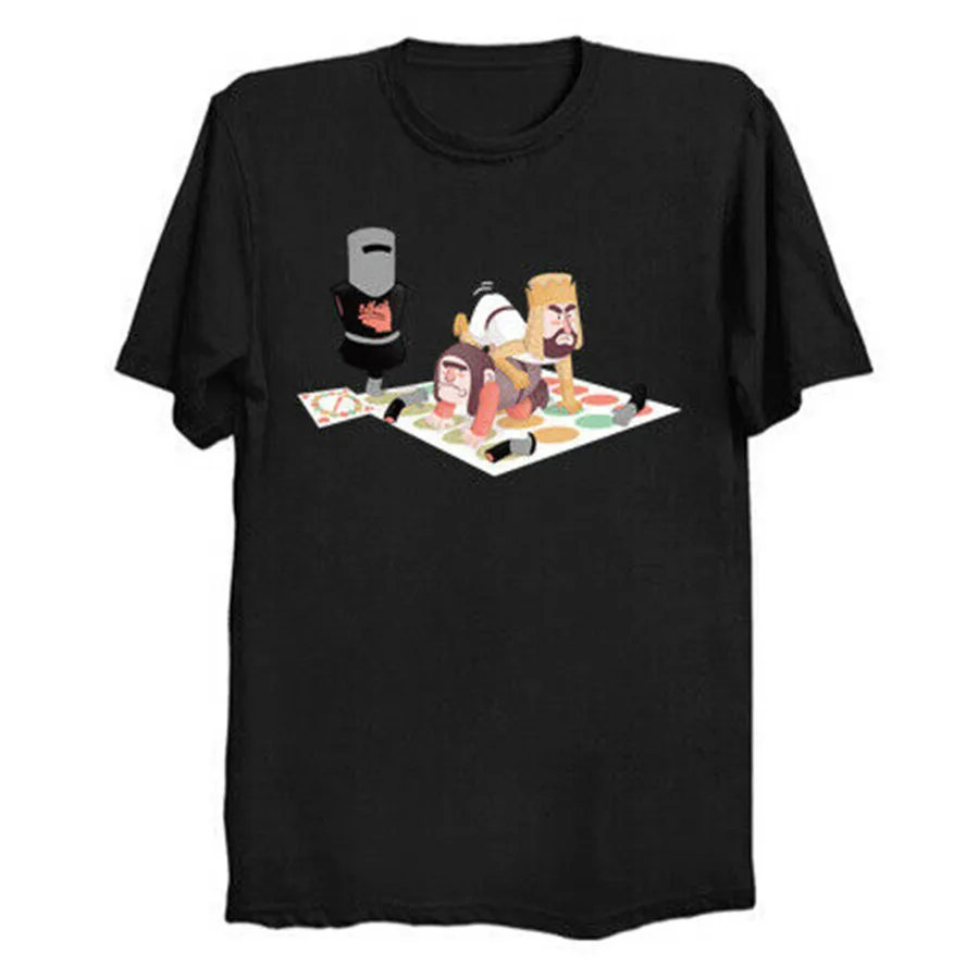 Black Knight Twister Monty Python The Holy Grail Tempered Rodent T-Shirt Confortable Tee Shirt | Мужская одежда