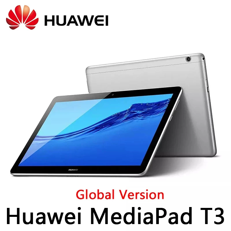 Versión Global Huawei MediaPad T3 10 2GB Ram 32GB Rom AGS-W09/AGS-L09 Tablet PC SnapDragon Octa-Core 9,6 pulgadas Android 7 1280*800
