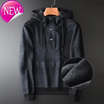

sweatshirt, Dark luxury men's sweatshirt, autumn and winter sweatshirt