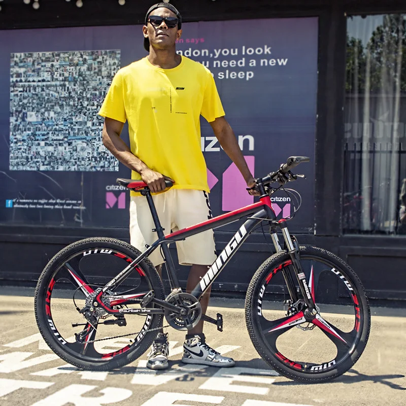 Mountain Bike 21/24/27/30 speed cross country bicycle student bmx Road Racing Speed Bike