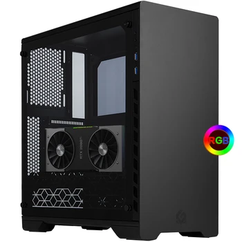 

Panteks Mg (Metalicgear) 510 Water-Cooled RGB Double-Sided Transparent Glass ATX Desktop Computer Aluminum Case