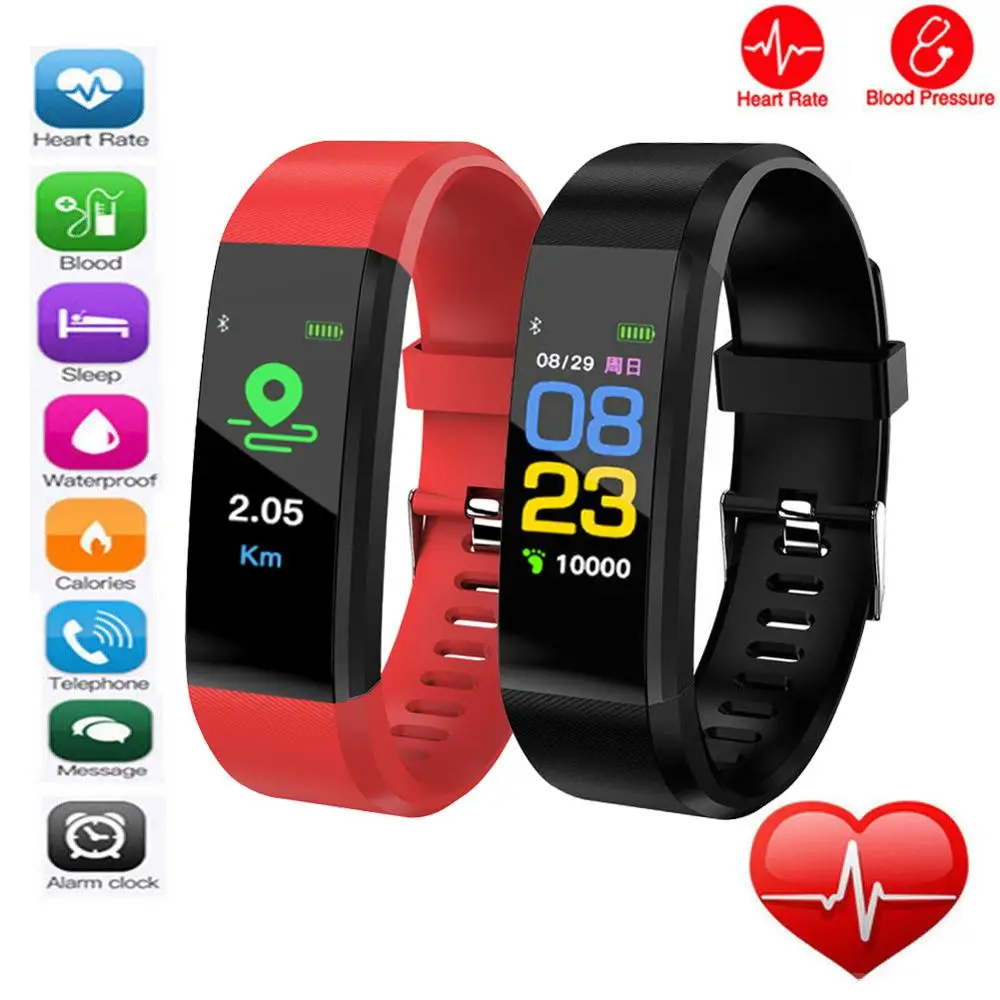 

Child Smart Bracelet Waterproof Bluetooth Sport Band Monitor Fitness Tracker Intelligent Wearable Pedometer Wristband Boys Watch