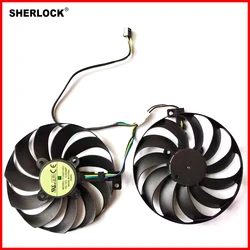 Ventilateur de carte graphique pour ASUS Dual Radeon RX5600XT, T129215SU, 95mm, 28x28x28x28mm, 2 pièces/lot, neuf 