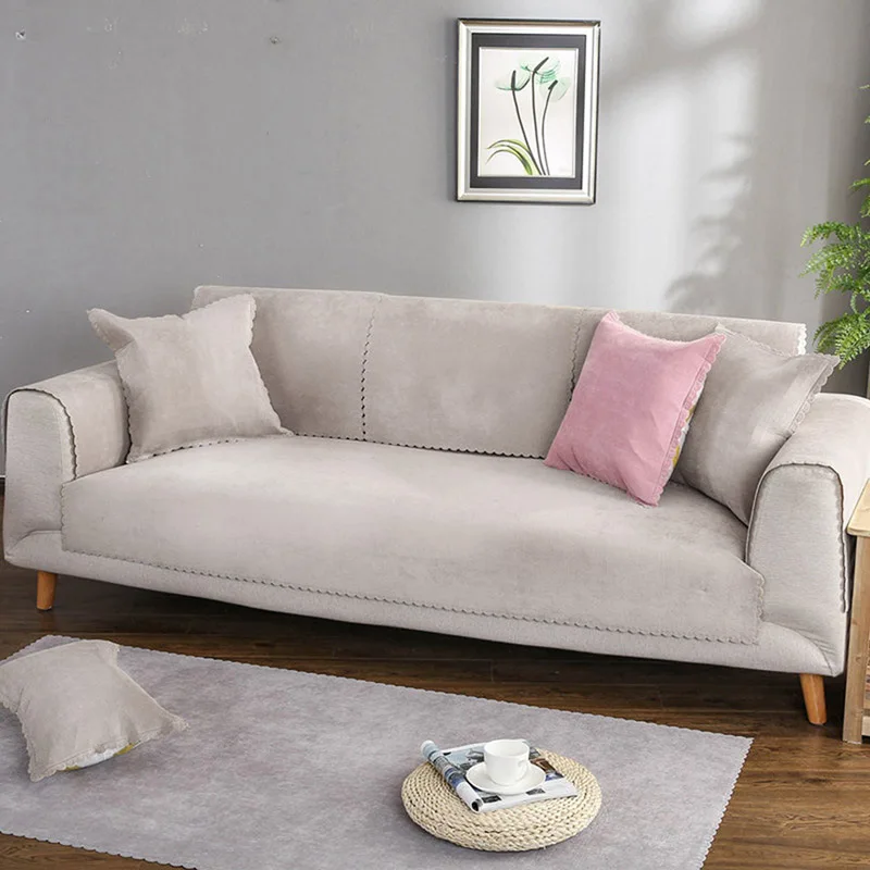Универсальный нескользящий чехол для дивана, водонепроницаемая подушка для дивана, Модный чехол для дивана в гостиную, красивая мебель, подушка, полотенце