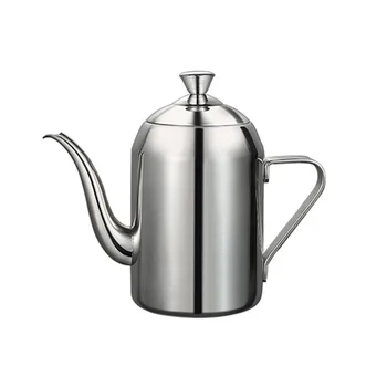 

Easy Clean Home Kitchen Stainless Steel Oil Dispenser Bottle Smooth With Handle Sauce Vinegar Leakproof BBQ Wide Opening Cooking