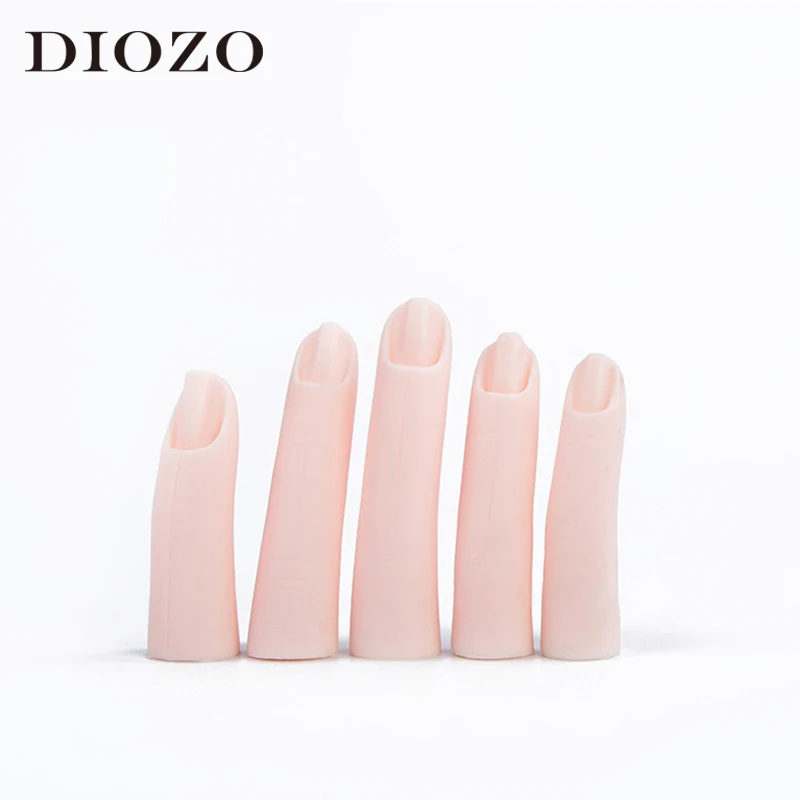 5 шт. практики нейл-арта обучение палец модель маникюрный салон Инструменты для