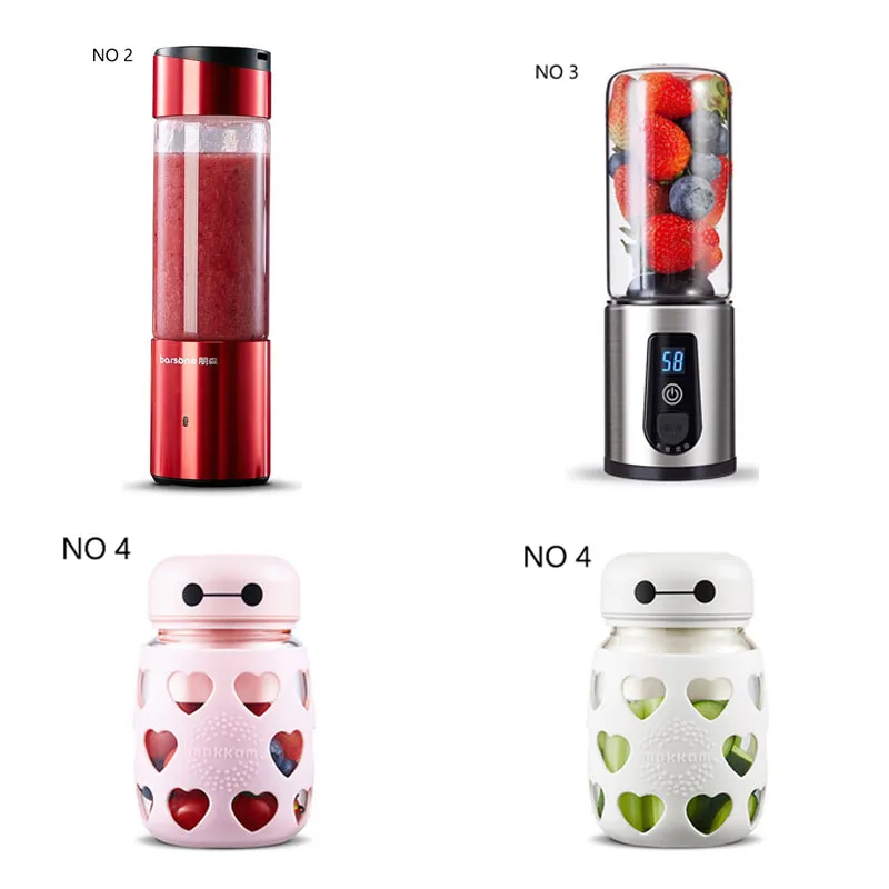 Портативная электрическая соковыжималка блендер мини миксеры для фруктов с USB
