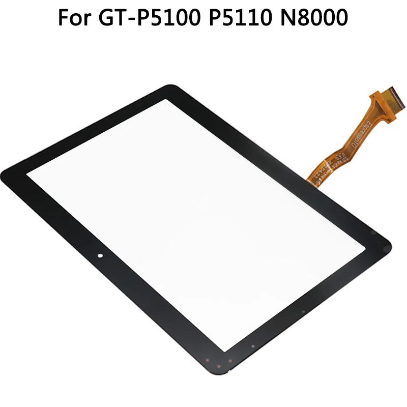 Сенсорный экран для Samsung Galaxy Tab 2 сенсорный ЖК 10 1 дюйма P5100 P5110 N8000 сенсорная панель