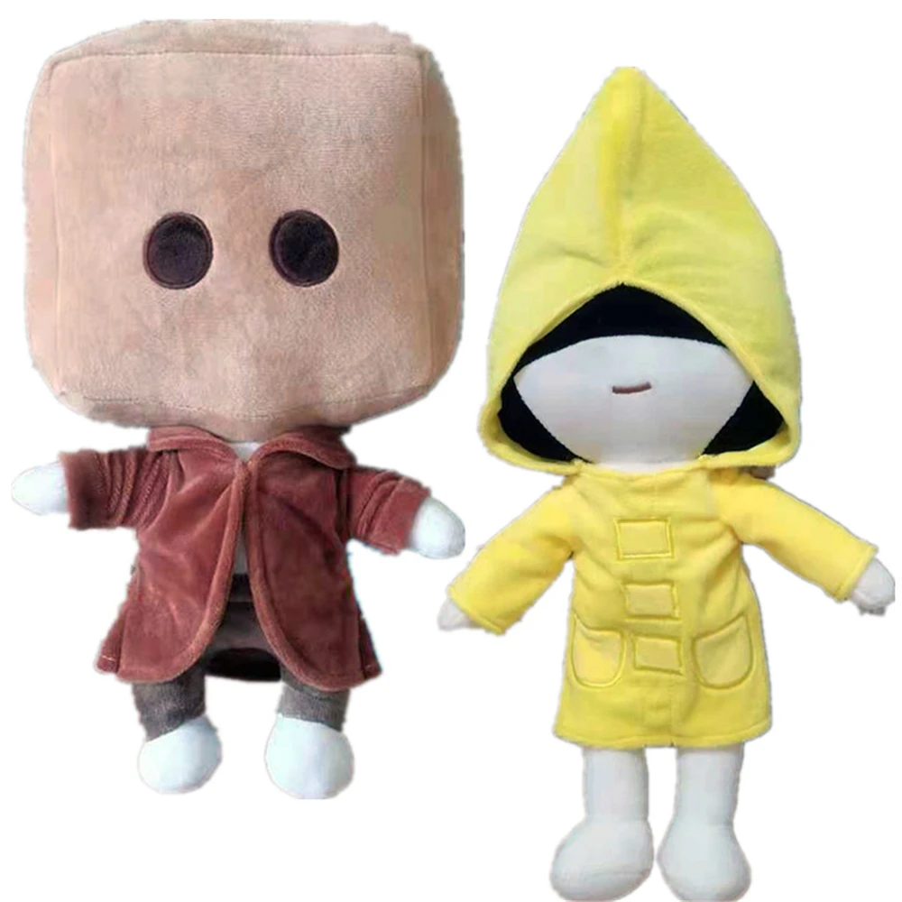 

Little Nightmares Six Mono Cosplay Doll Toy Plush Dolls Child Gift Pendant