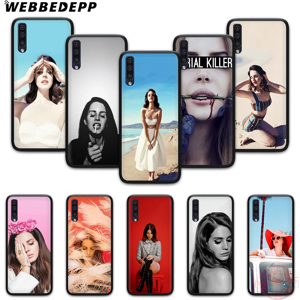 WEBBEDEPP Лана Дель Рей с надписью &quotмягкий чехол для Samsung A3 детей 5 6 7 8 9 J6 A10 A20 A30 A40 A50 A60