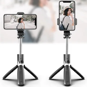 

L02 Hot Sales Selfie Stick Remote Control One-piece Tripod Mini Multi-functional Live Photo Shoot Useful Product