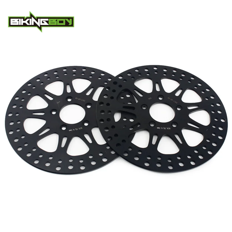 BIKINGBOY передние тормозные диски роторы для Harley XLR XLS FXDL FXDX супер Glide FLTR FLHRCI FLHT FLHTCUI 00 01 02 03 04 05 06