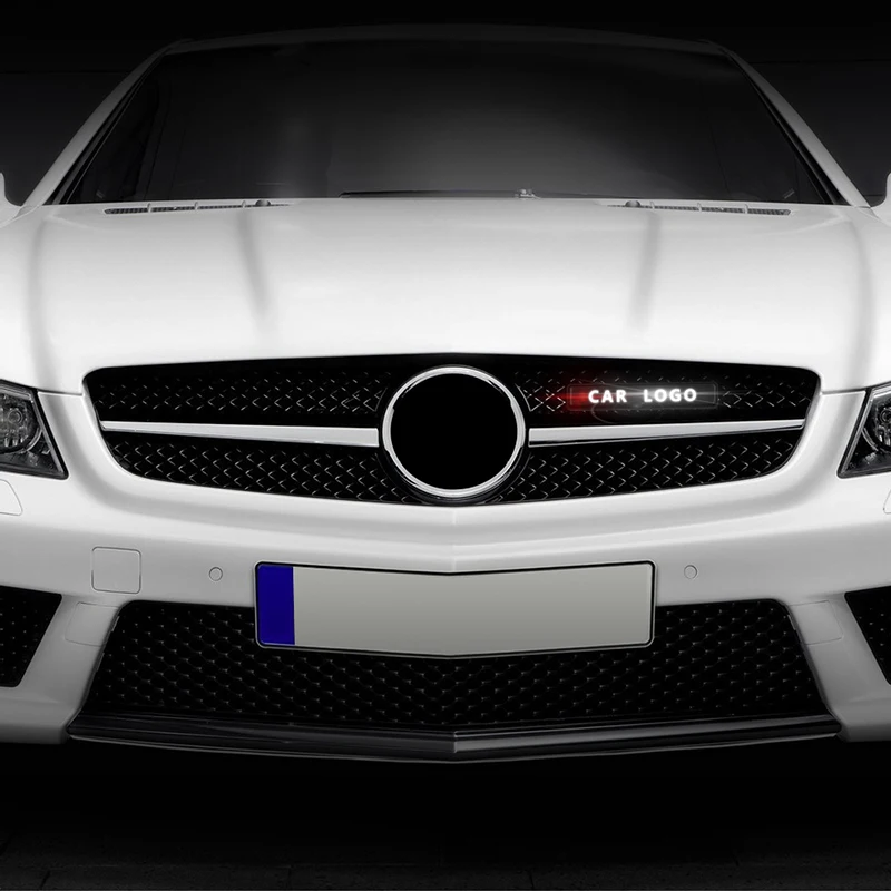 3D стикер логоса автомобиля хромированная решетка из АБС пластика с логотипом