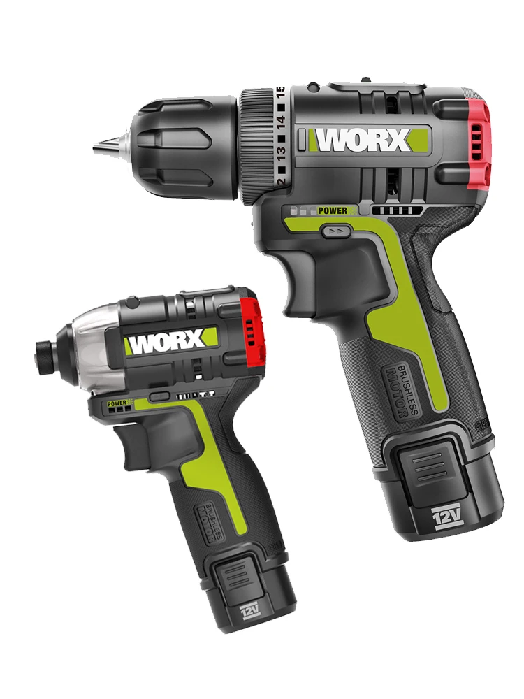 Worx 12v Wu132 Brushless Motor Impact Screwdriver Wu130 Cordless