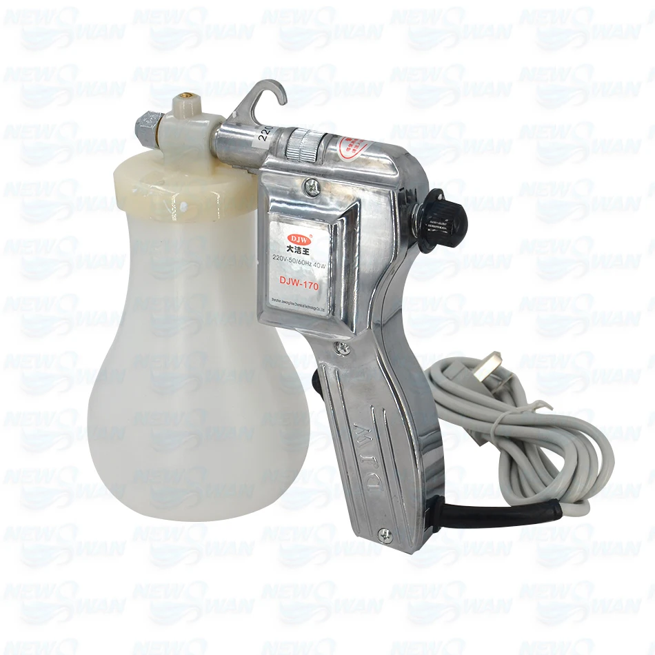 High Quality 220V 40W Electric Textile Spot Removing Spray Gun Portable Adjustable Pressure Clothing Dust Cleaner | Инструменты
