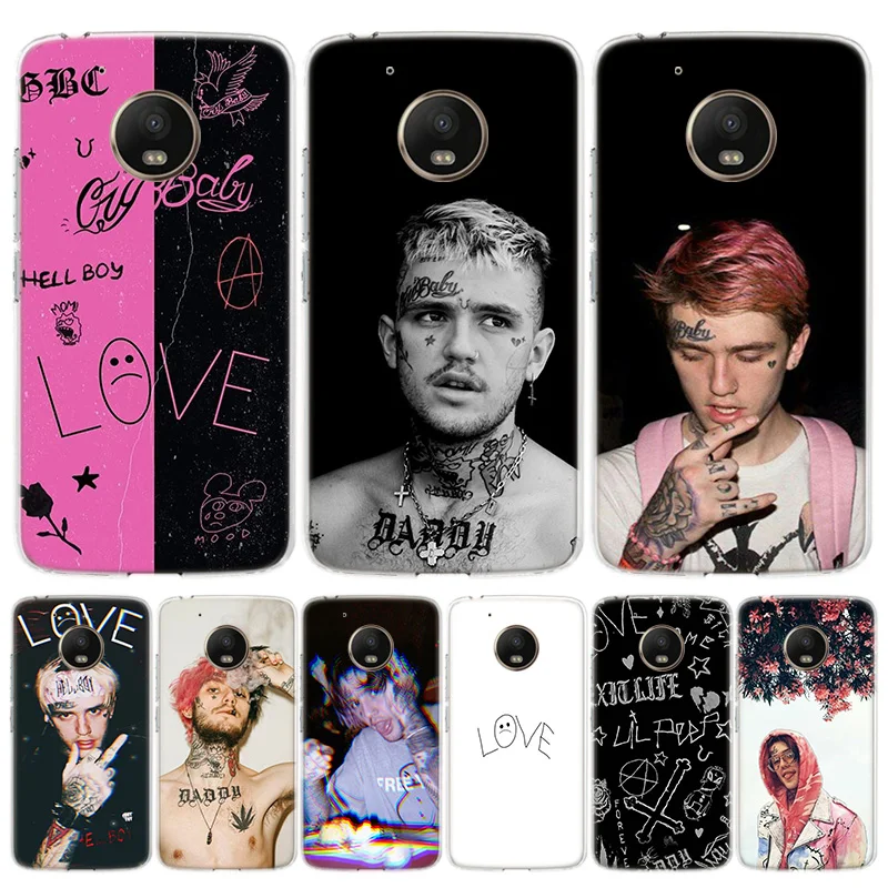 Чехол Lil Peep для телефона Motorola Moto G8 G7 G6 G5S G5 E6 E5 E4 Plus G4 Play EU One Action X4|Бамперы| |