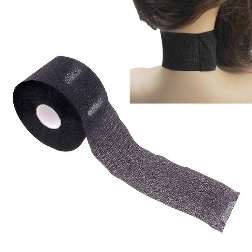 

Strips Roll Muffler Covering Ruffle Protection Disposable Accessory Hairdressing Collar Salon Tools Barber Durable Neck Paper