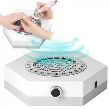 

80W Electric Nail Dust Collector Fan Vacuum Cleaner Manicure Machine Tools Nail Extractor Art Manicure Salon Tools