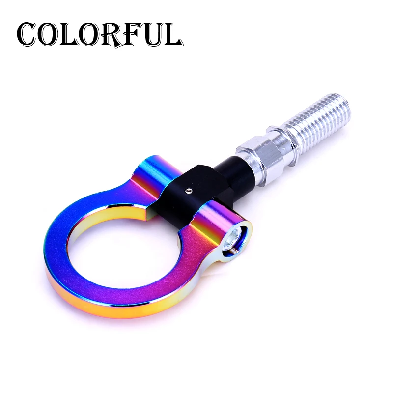 CAR Racing Tow Towing Hook Auto Trailer Ring UNIVERSAL TOW HOOK Towing Bars SET For Japan Car