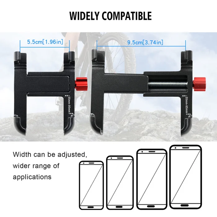 Универсальный велосипедный держатель для телефона кронштейн алюминиевый сплав руль велосипеда/зеркало крепление для телефона Поддержка