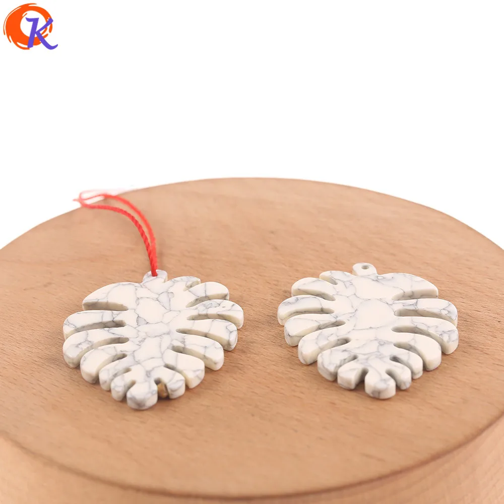 Cordial Design 29*38mm 50Pcs Jewelry Accessories/DIY Parts/Earrings Making/Leaf Shape/Hand Made/Jewelry Findings Components