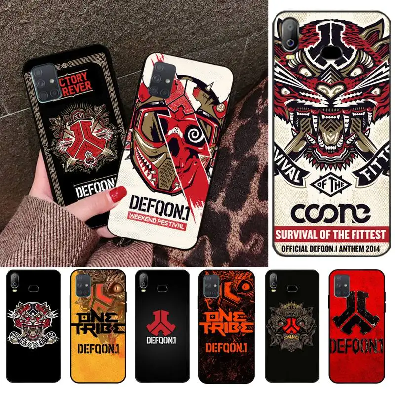Defqon 1 мягкий резиновый чехол для телефона Samsung Galaxy A01 A11 A31 A81 A10 A20 A30 A40 A50 A70 A80 A71 A91 A51 |