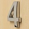 1pc 3D Self Adhesive Door Number Sign House Number Digit Apartment Hotel Office Door Address Street Number Stickers Plate Sign ► Photo 3/6