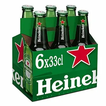 

Heineken Cerveza - Pack de 6 Botellas x 330 ml (Total: 1.98 L)