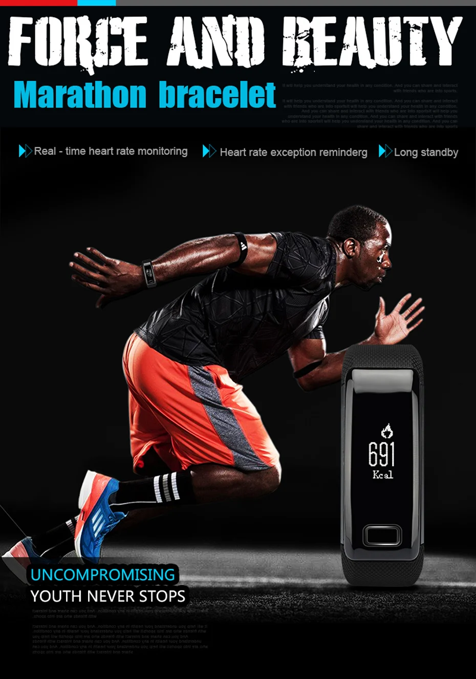 C9 Blutooth SmartBand лучший фитнес-трекер Браслет монитор сердечного ритма кровяное давление IP67 Водонепроницаемый для Android IOS