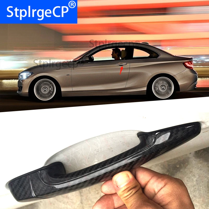 

For for BMW 2 series F22 F23 218i 220i M235i 228i 2014 -2018 Accessories 100% real carbon fiber Auto outer door handle cover