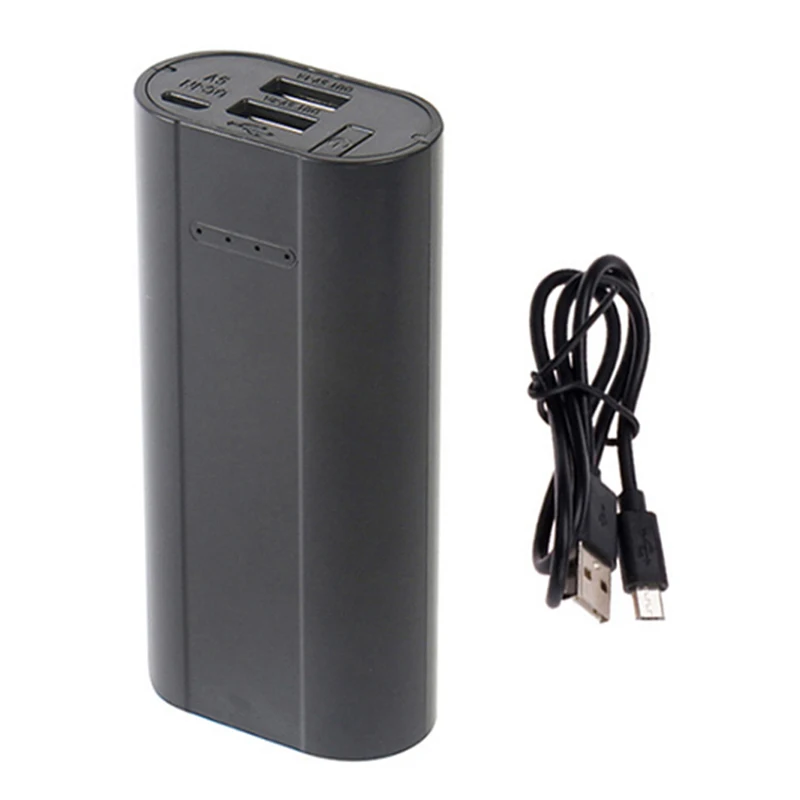2 слоты USB Батарея Зарядное устройство с Мощность банк Функция Интеллектуальный 18650 Батарея Зарядное устройство для литий Батарея 18650