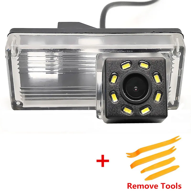 Camera x Tool YIFOUM HD ночного видения Водонепроницаемая камера заднего вида на 170 градусов для Toyota eiz Mark X Land Cruiser 100 200 Prado SUV - Название цвета: Camera x Tool
