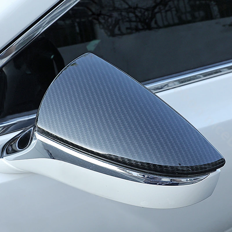 Pcmos ABS углеродное волокно цвет зеркала заднего вида Накладка подходит для Lexus UX ES LC LS RC RS- внешние части наклейки Новые