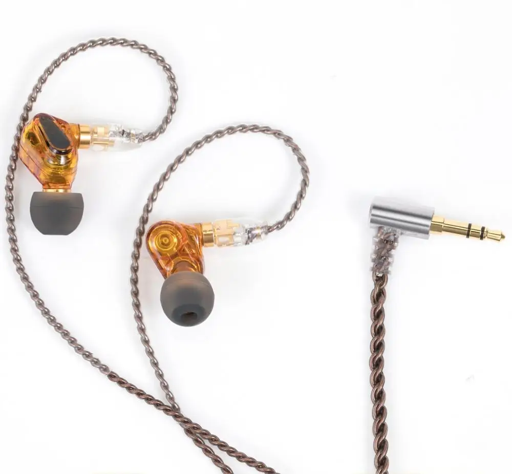 Paiaudio PLIISEN022 HiFi аудио 6 мм двойной Динамический драйвер наушники-вкладыши бас IEM MMCX съемный кабель спортивные наушники