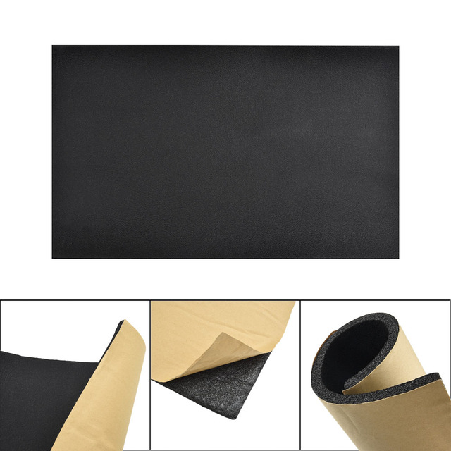 30x50cm Car Noise Proof Bonnet Insulation Deadening Foam Cotton Sticker Anti-Noise Sound Insulation Cotton