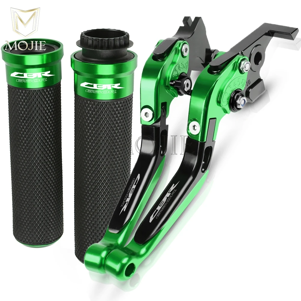 Green Для Honda CBR650R CBR 650R 650 R CBR650 R- аксессуары для мотоциклов CNC тормозные рычаги сцепления руль ручные ручки набор - Цвет: Green