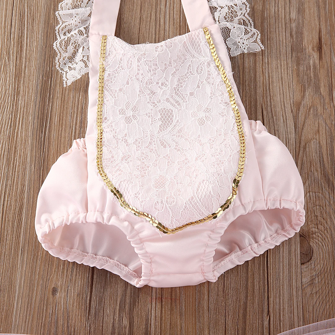 Pudcoco/Летняя одежда для малышей 0-24 месяцев, кружевной комбинезон в цветочек с открытой спиной для новорожденных девочек, плиссированный комбинезон+ юбка-пачка, одежда для дня рождения