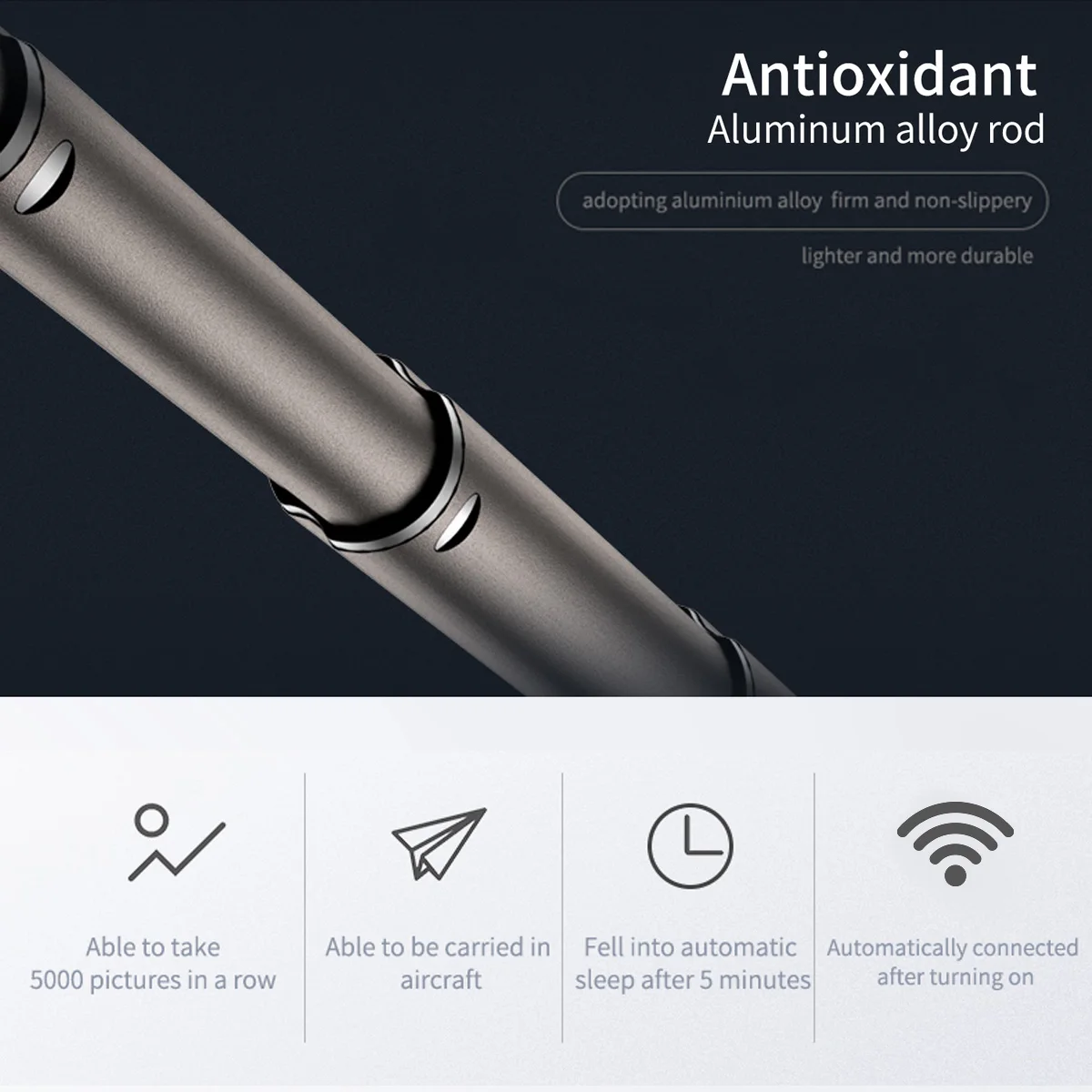 Bluetooth селфи палка Портативный Ручной мини штатив монопод для смартфона камера со съемным пультом дистанционного управления для Xiaomi