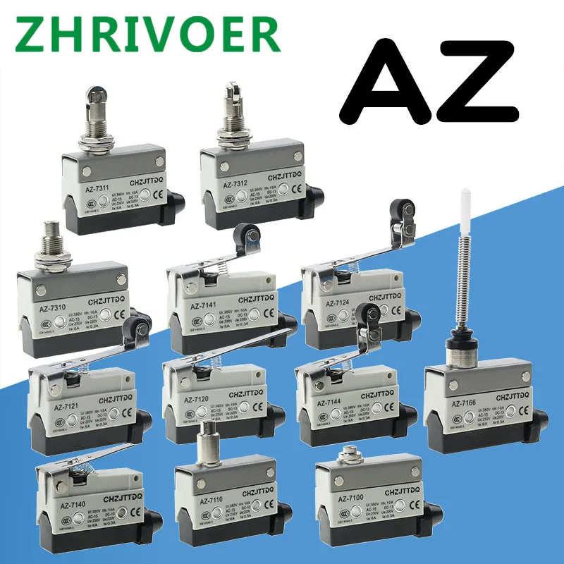 10a 250VAC Az-7141 7312 7311 7120 7121 7310 micro water resistance switch 90 Inching travel limit hinged roller lever | Обустройство