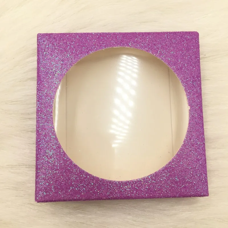 5 Bling bling lashes box 20 шт./лот Разноцветные квадратные блестящие бумажные ресницы упаковка - Цвет: 5