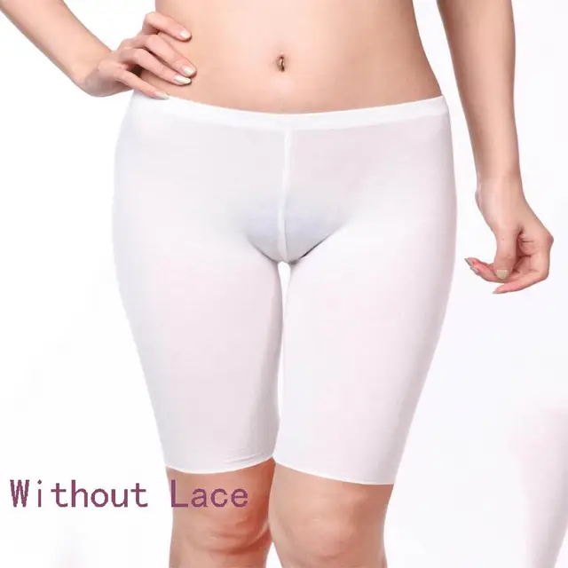 Safety Short Pants Women Mid Waist 