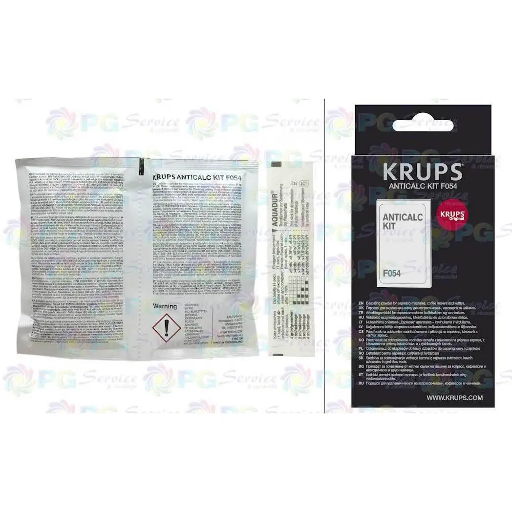 KRUPS 2 Descaling Agent + Hardness 