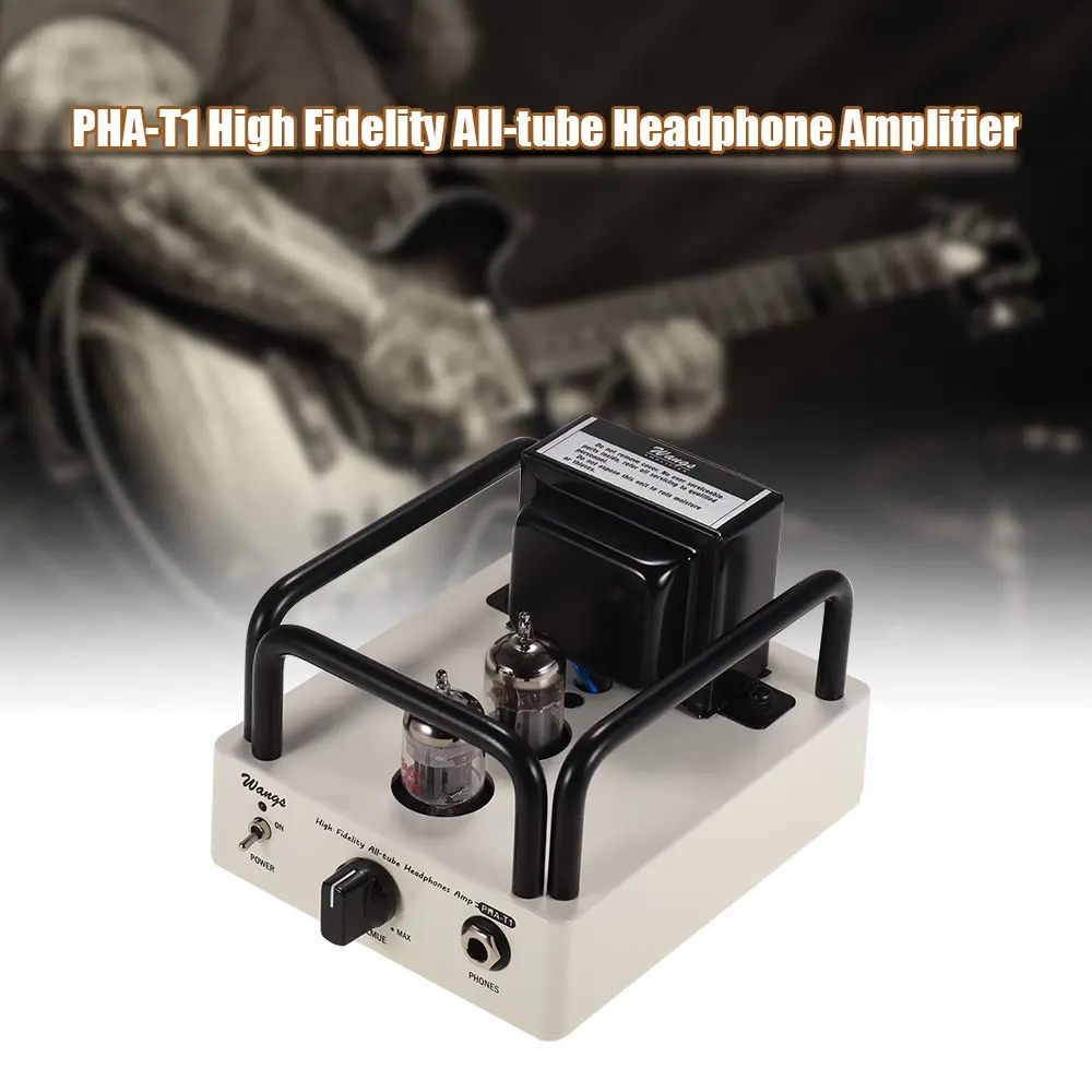 

Wangs PHA-T1 High Fidelity All-tube Headphone Amplifier Amp with 12AU7 12BH7 Tubes Musical Instrument Accessories