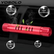 YOSOLO автомобиль духи автомобиля, устанавливаемое на вентиляционное отверстие в салоне автомобиля стойкие духи автомобильной розетки Ароматерапия Увлажнитель Воздуха FreshenerCar-Стайлинг авто аксессуары