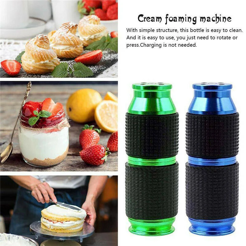 Whipped Cream Dispenser Home Cream Maker 8g Whipped Chargers Whipping Canisters Dispenser Bomb Opener