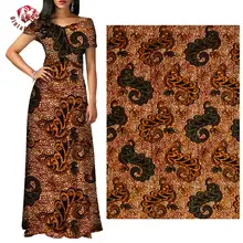 Анкара африканская ткань из полиэстера с восковой печатью африканская ткань Анкара для шитья 6 ярдов/партия африканская ткань для вечерние платья FP6234