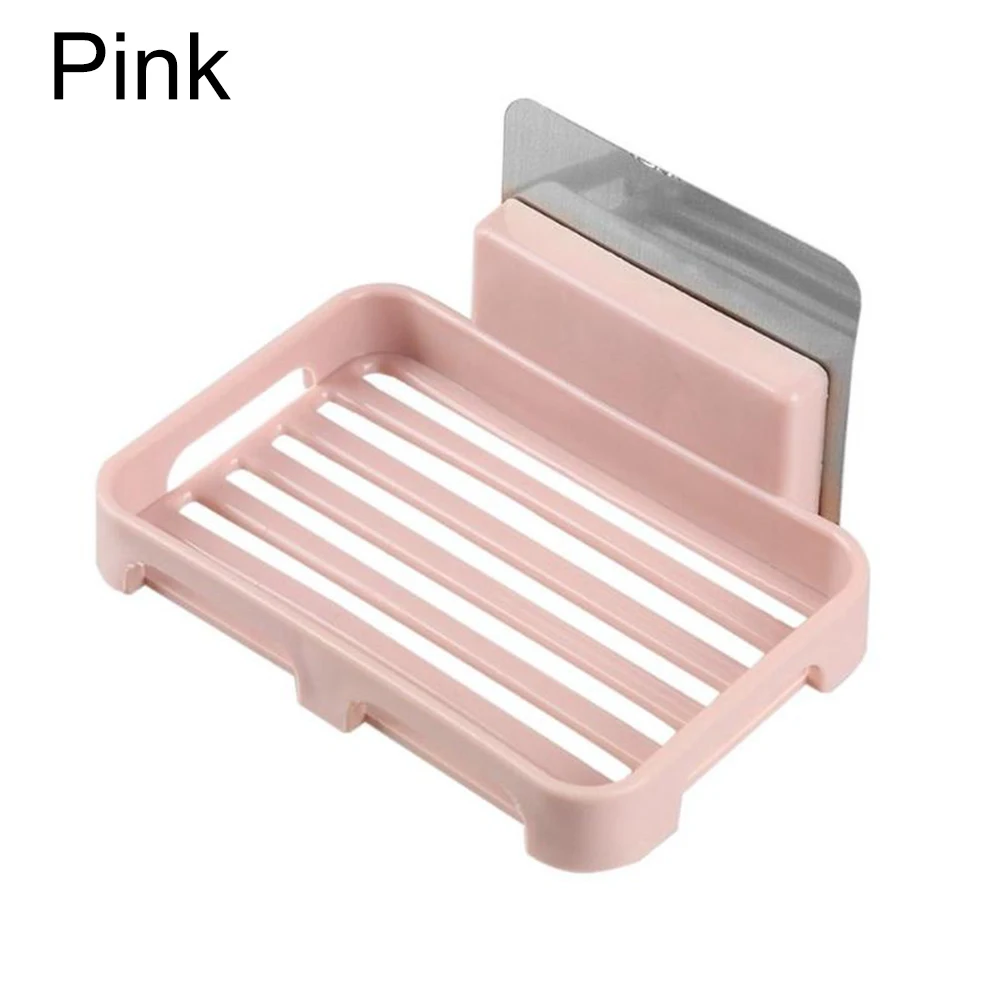 Ванная комната душа мыло коробочка, мыльница: отделение для хранения лоток чехол настенный мыло держатель Ведение домашнего хозяйства органайзеры простой и прочная коробка