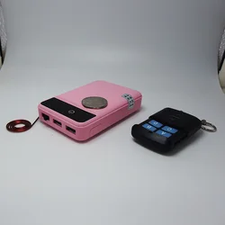 Brouilleur d'ondes électromagnétiques à double fréquence de 100M, transmetteur haute puissance, générateur de bobines, verrouillage par empreinte digitale, cadeau pour Machine de jeu 