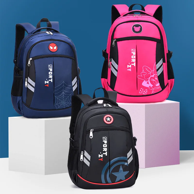 

New Style Schoolbag for Elementary School Students BOY'S 1-3-4-6 Grade CHILDREN'S School Bags GIRL'S Backpack