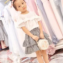 Детская мини-сумка на плечо для девочек, сумочка с искусственным жемчугом и цветами, подарки с цепочкой O66